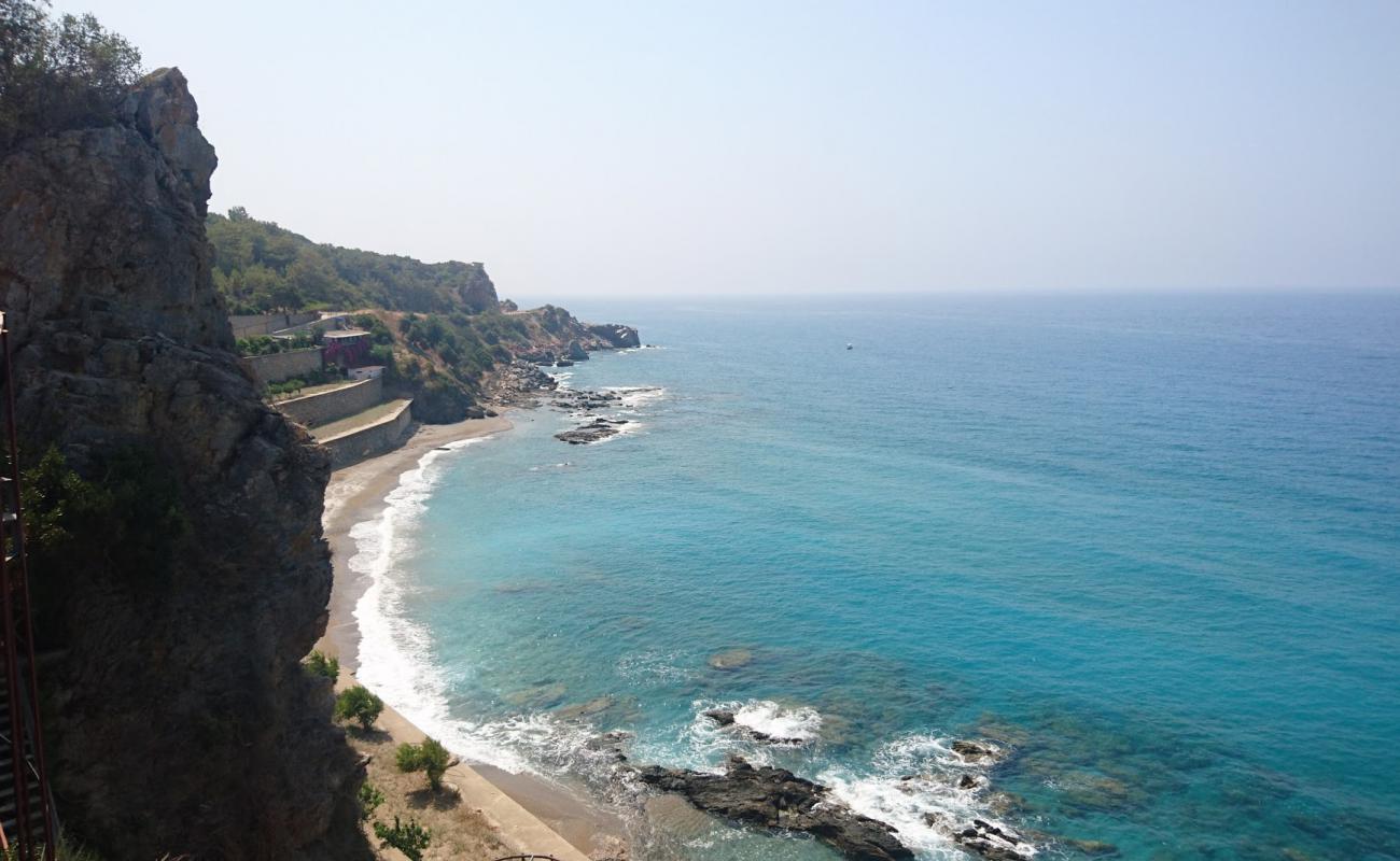 Photo of Imamli beach II with black sand & pebble surface