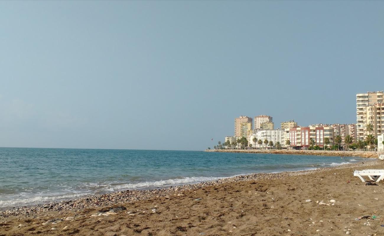 Photo of Mersin beach with bright sand surface