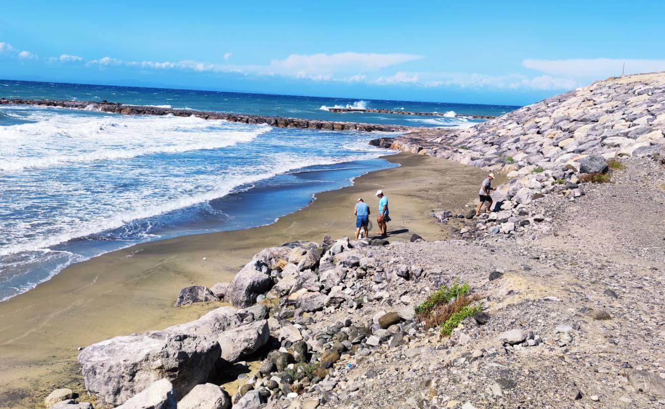 Photo of Kepirce beach with gray sand &  rocks surface