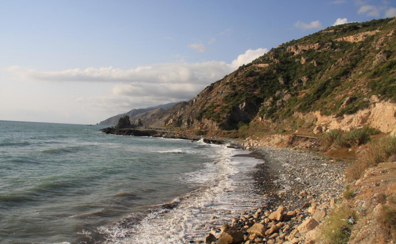 Photo of Cevlik beach II with gray pebble surface