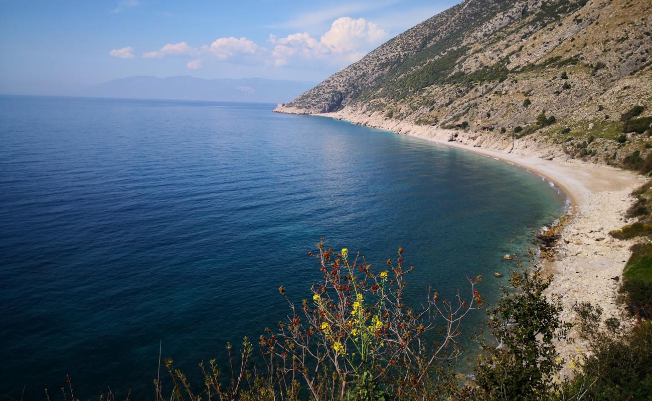 Photo of Samra beach with rocks cover surface