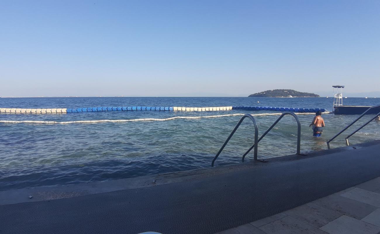 Photo of Buyukada Water Sports Club Swimming Pool with concrete cover surface