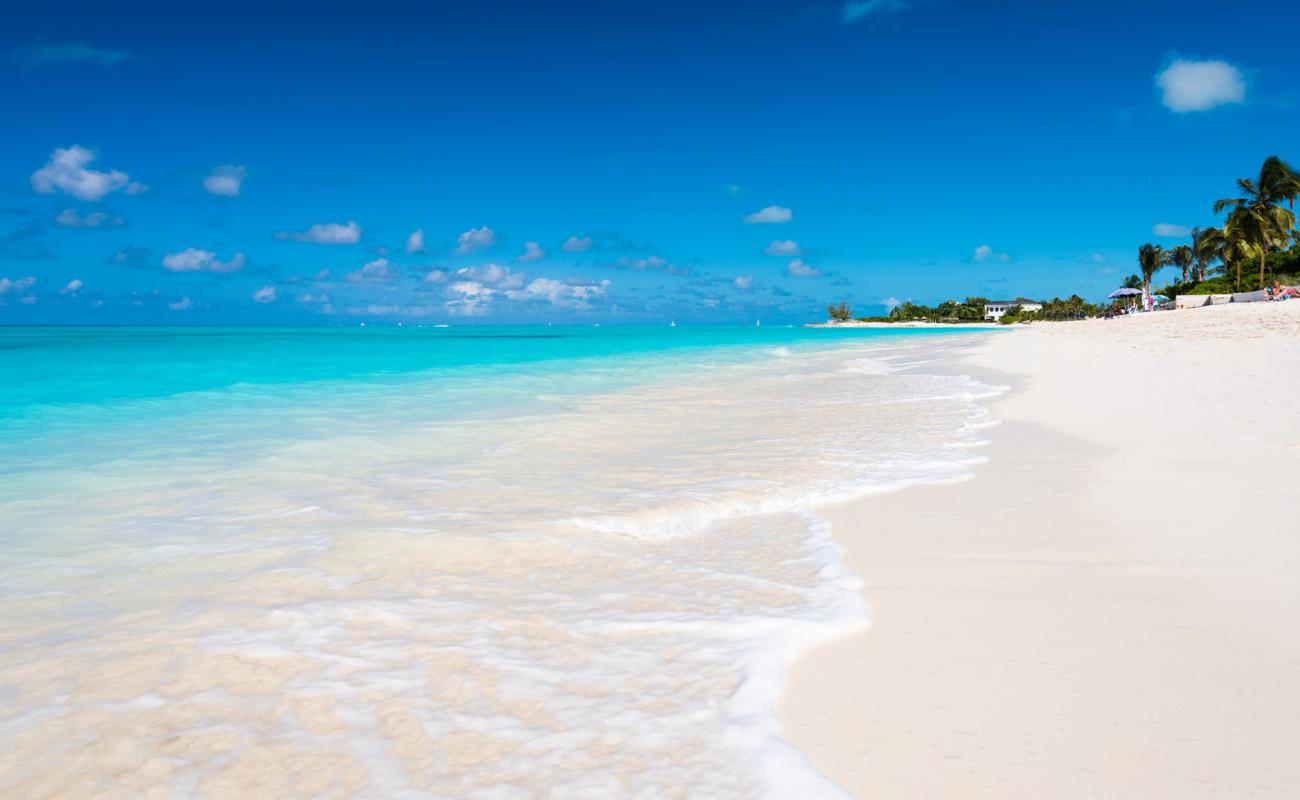 Photo of Sunset beach with white fine sand surface