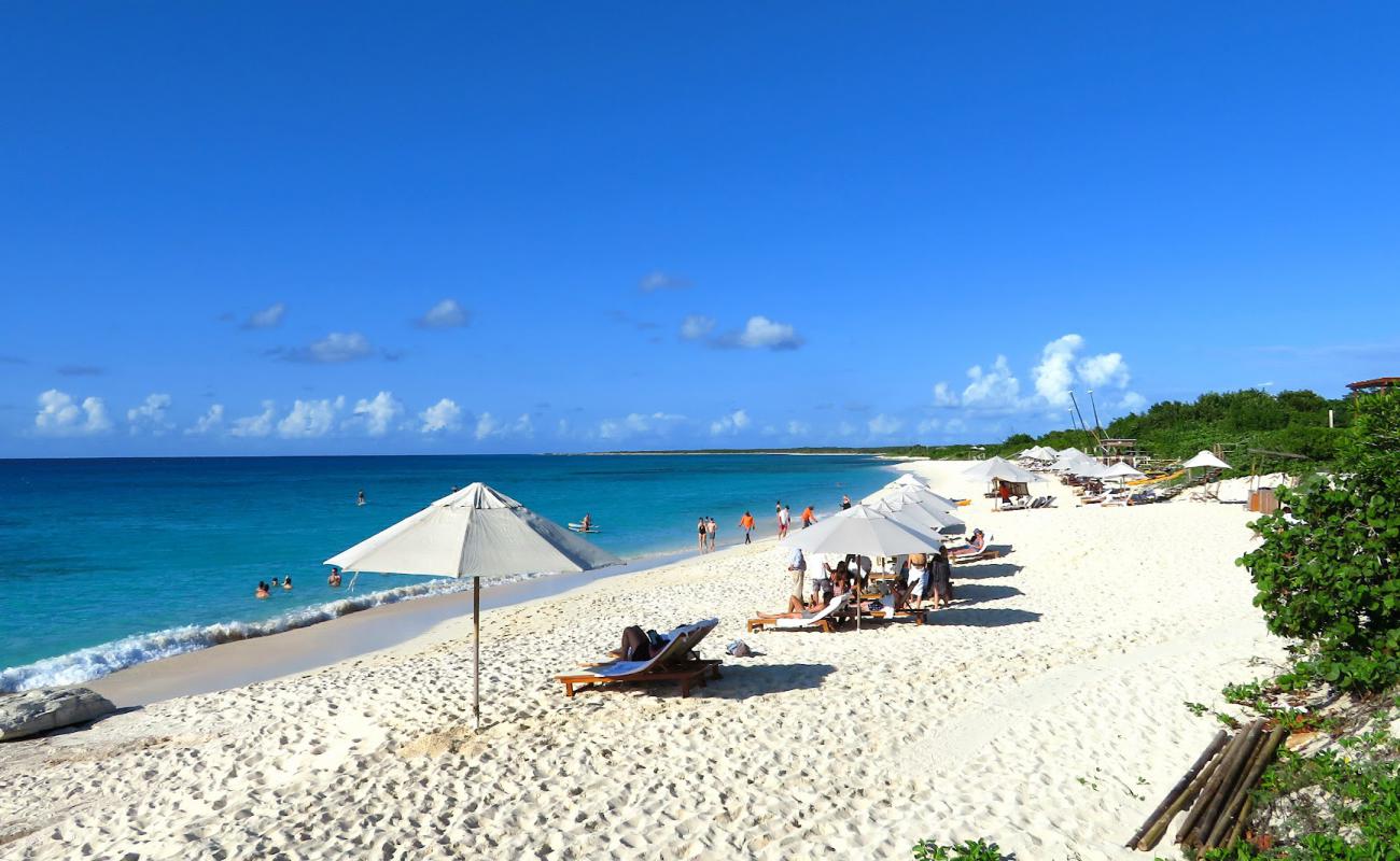 Photo of Malcolm's Road beach with white sand surface