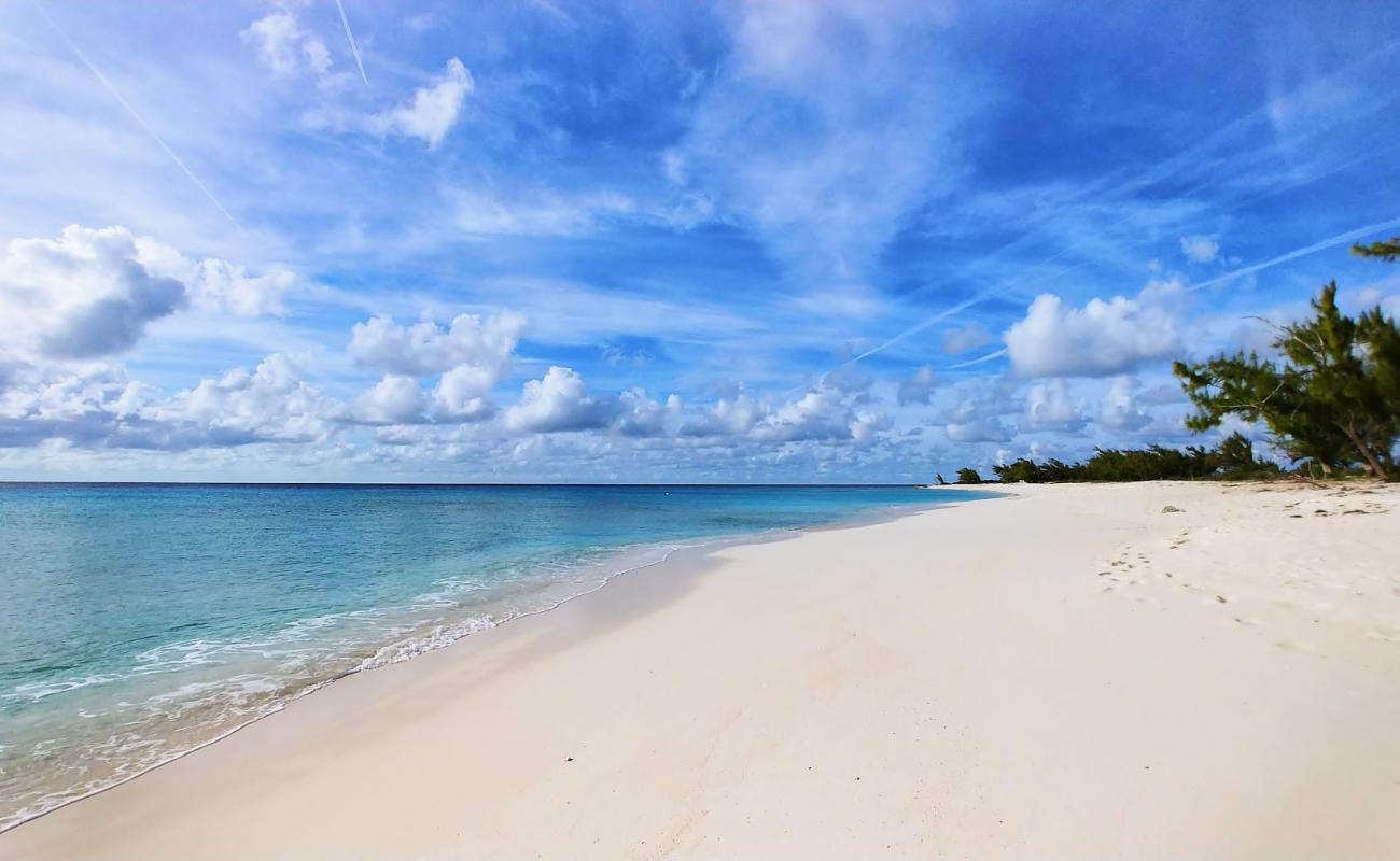 Photo of Norman Saunders beach with bright fine sand surface