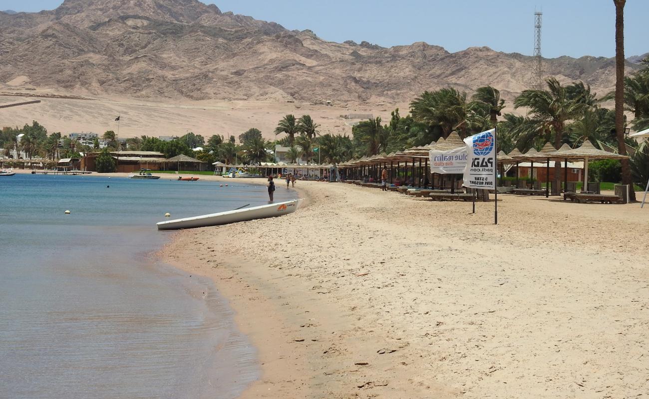 Photo of Dahab Lagoon beach with bright sand surface