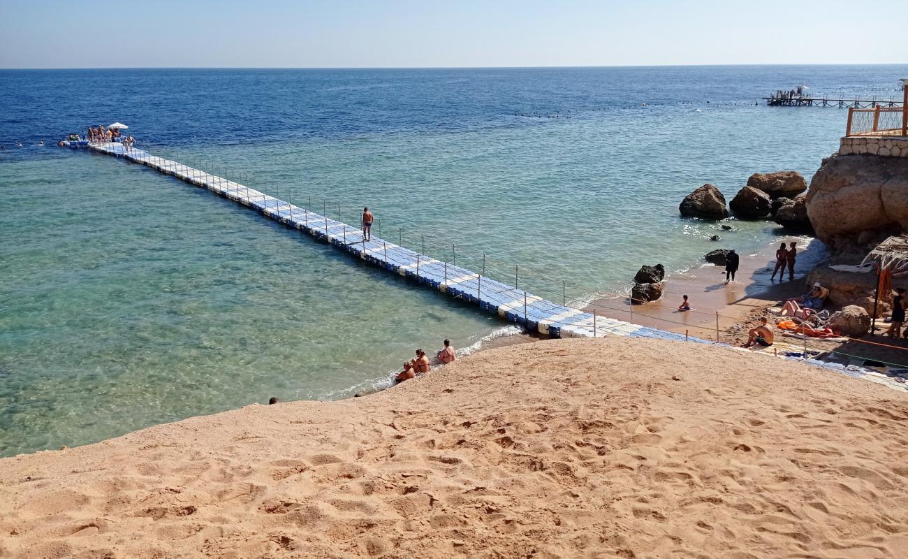 Photo of Palma Beach with concrete cover surface