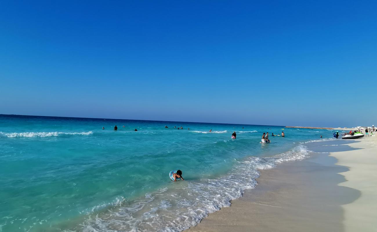 Photo of White Emerald Beach with white sand surface