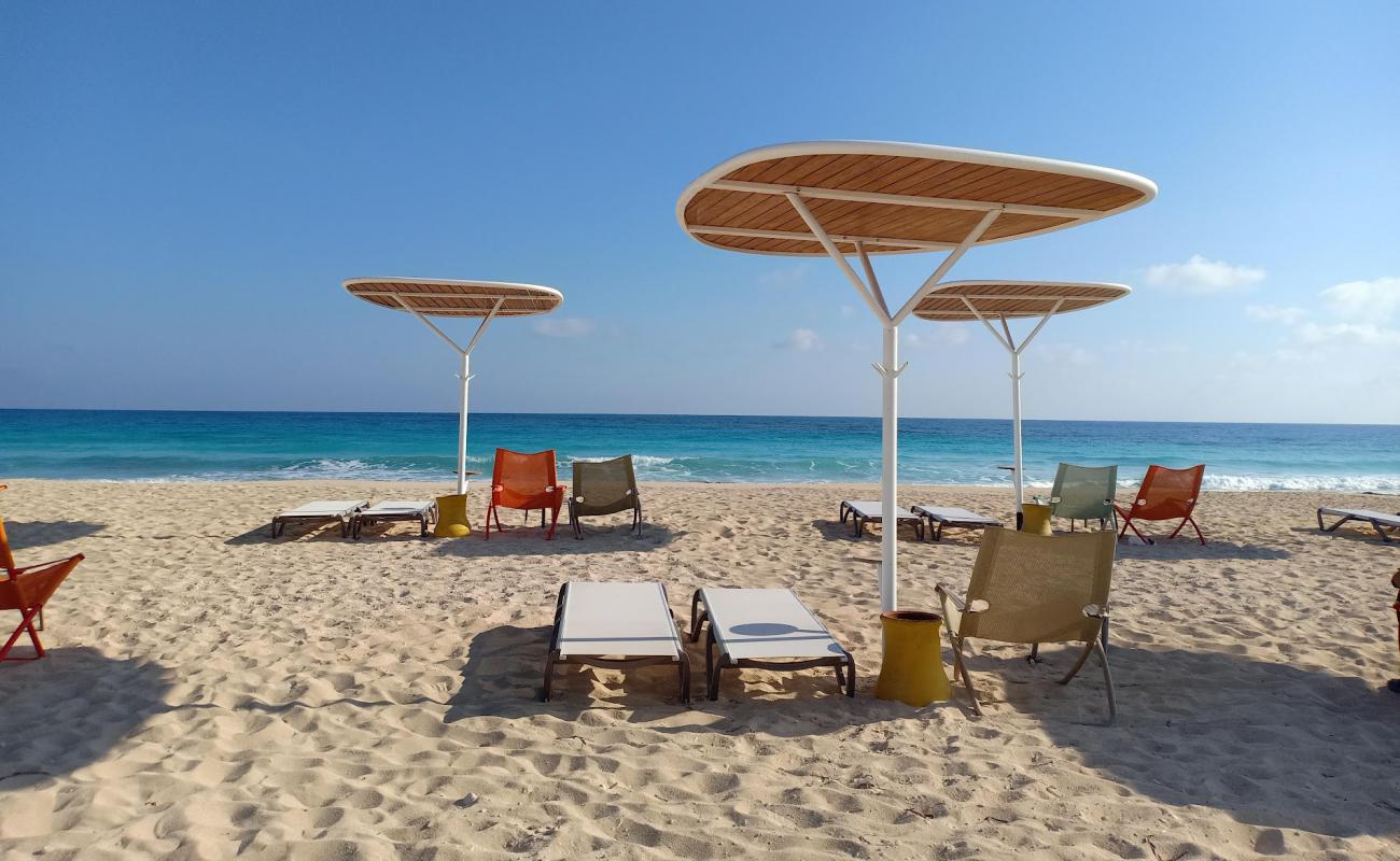 Photo of Amwaj Beach with white fine sand surface