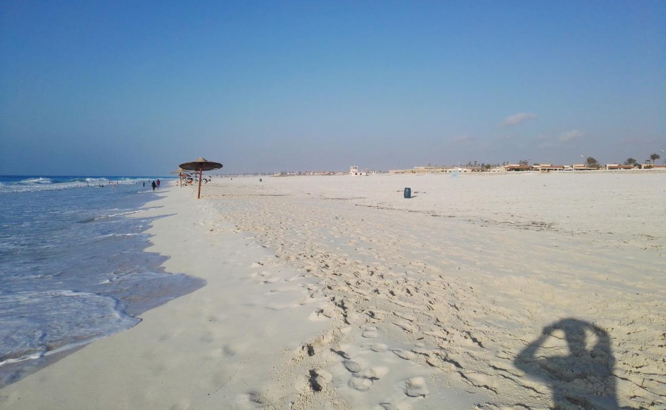 Photo of Marseille Beach with white fine sand surface