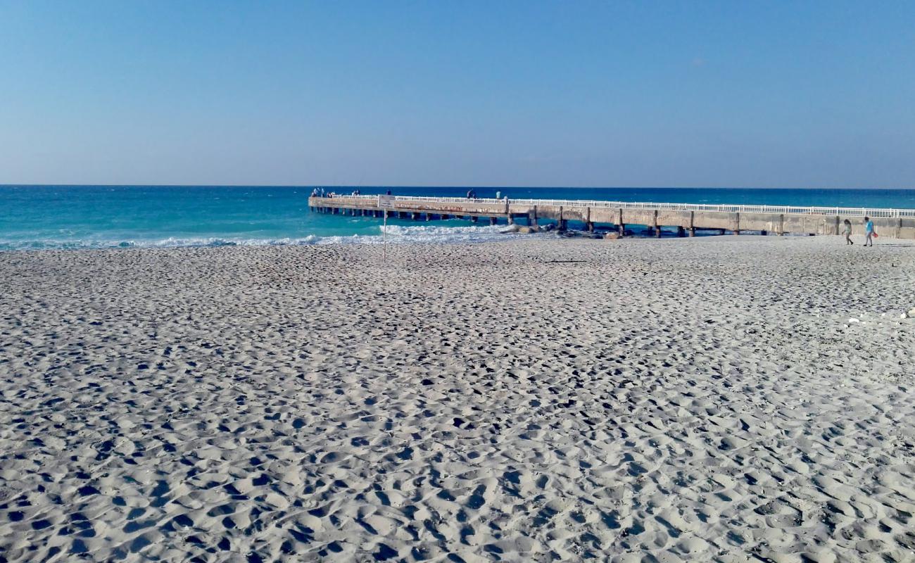 Photo of Marbella Beach with white fine sand surface