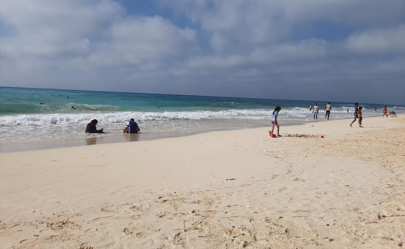 Photo of Sidi Krier Beach with white fine sand surface