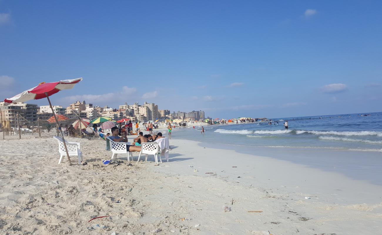 Photo of Al Bahri Public Beach with white fine sand surface