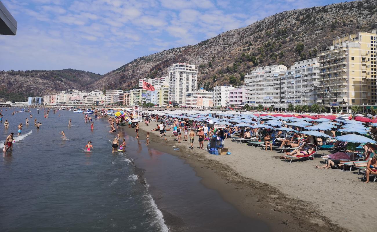 Photo of Shengjin Beach with gray sand surface