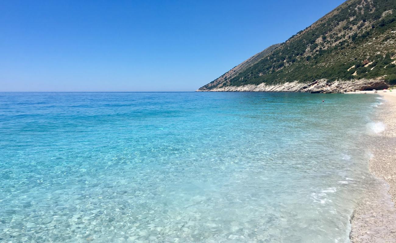 Photo of Palasa II beach with white pebble surface