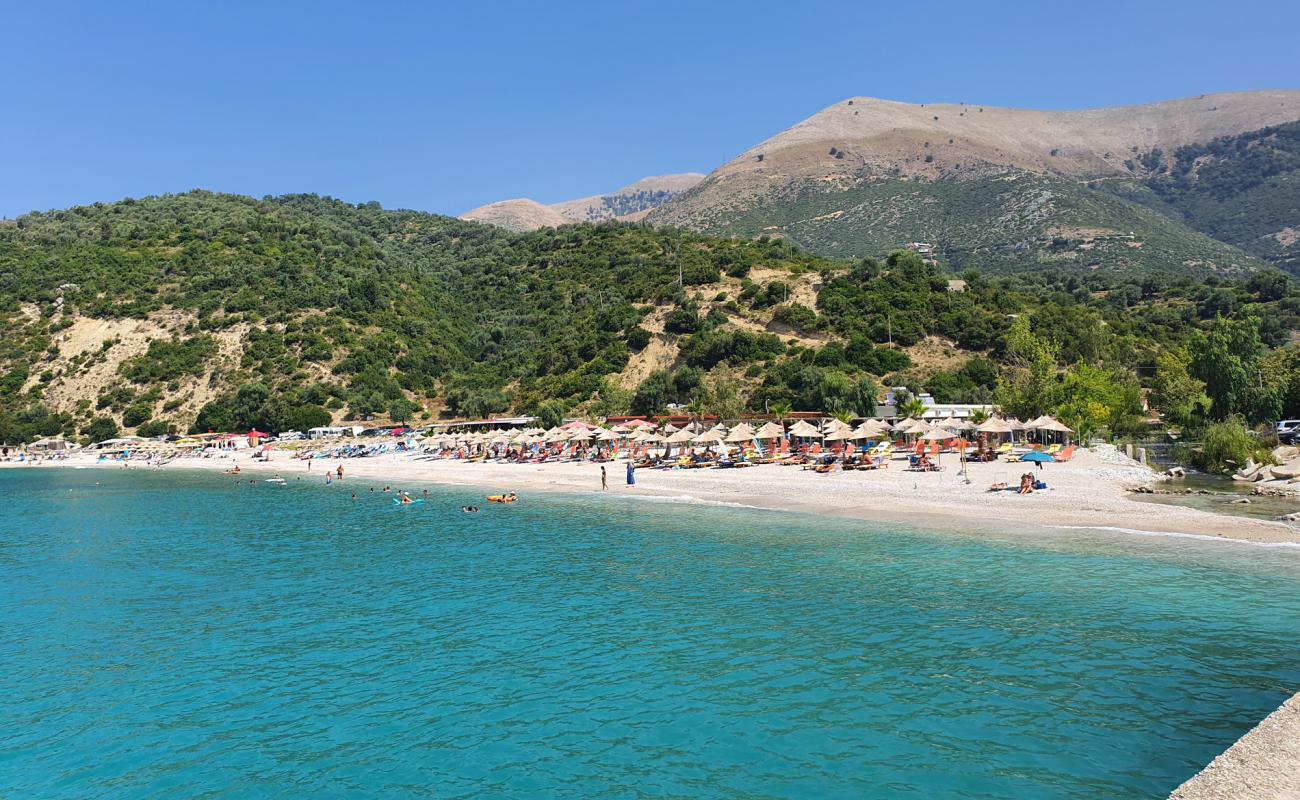 Photo of Bunec Beach with light fine pebble surface