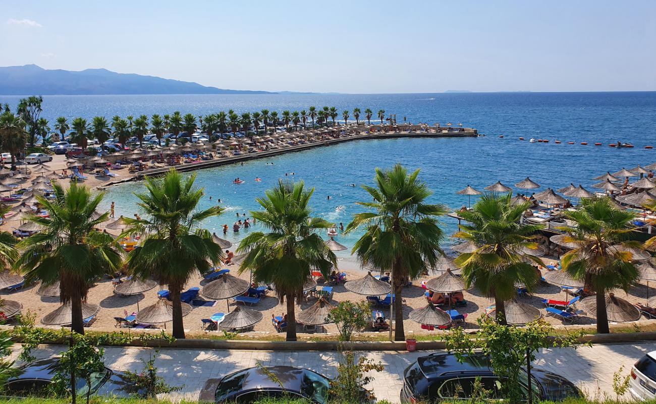 Photo of Saranda beach IV with light fine pebble surface