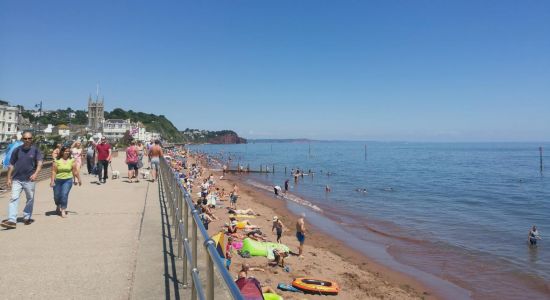 Teignmouth beach