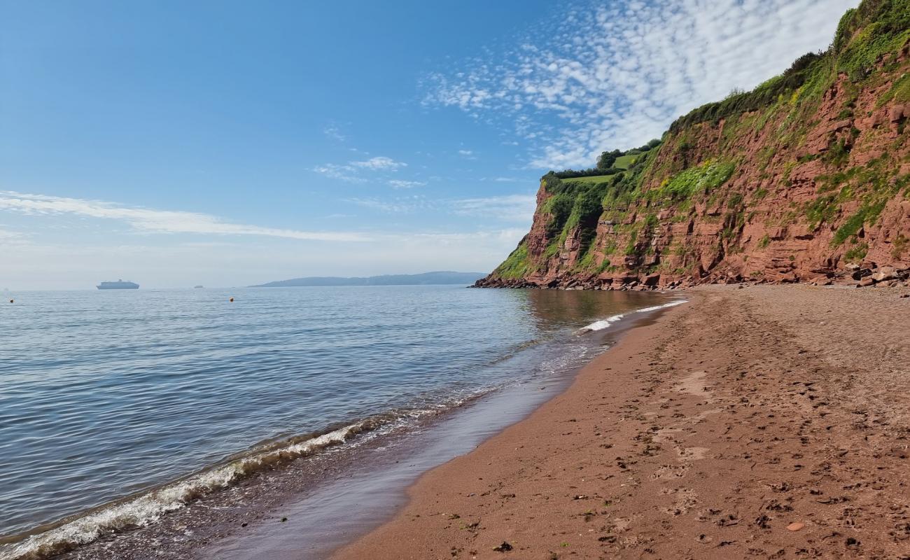 Photo of Ness Cove beach with brown sand surface