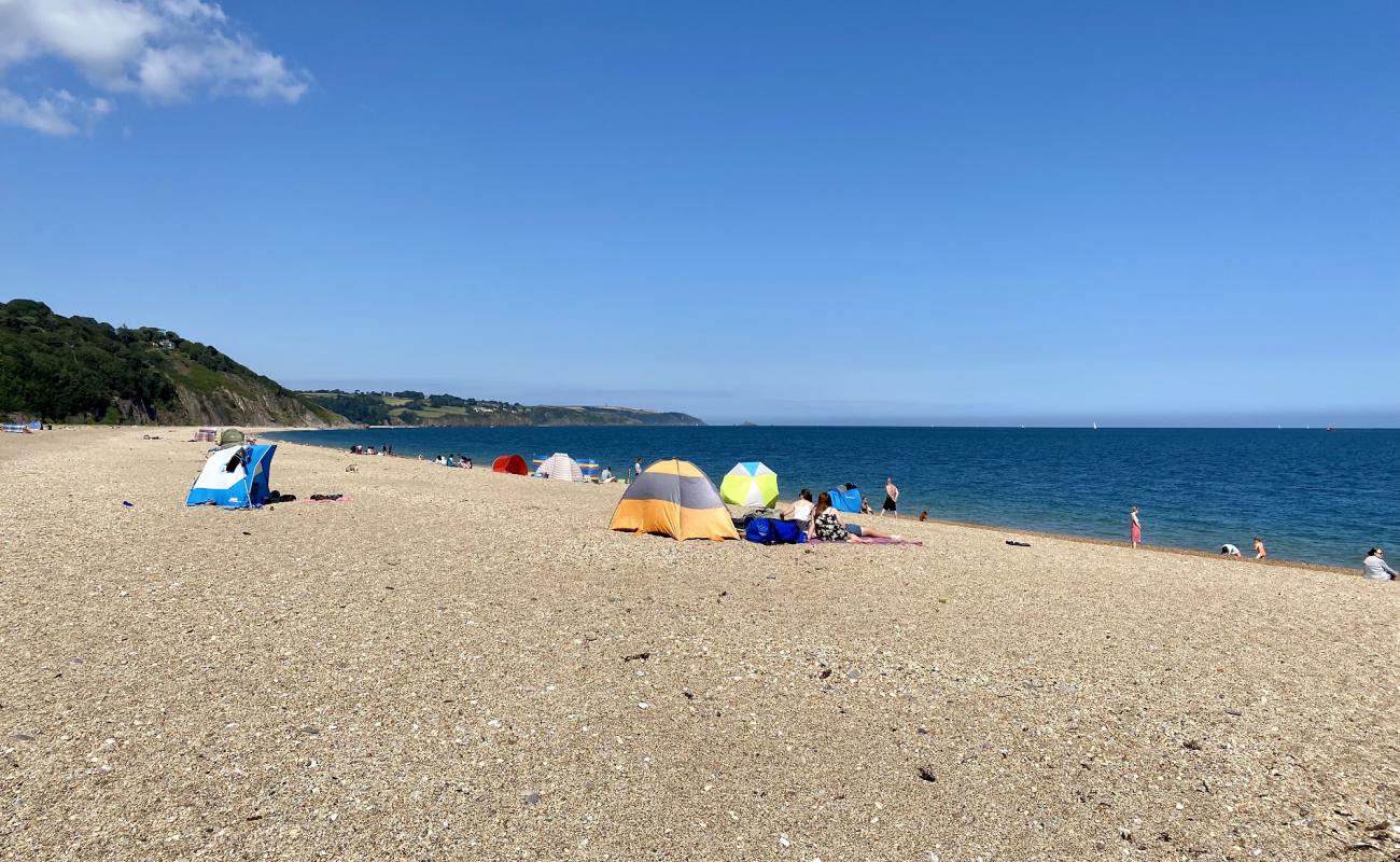 Photo of Strete Gate beach with light fine pebble surface