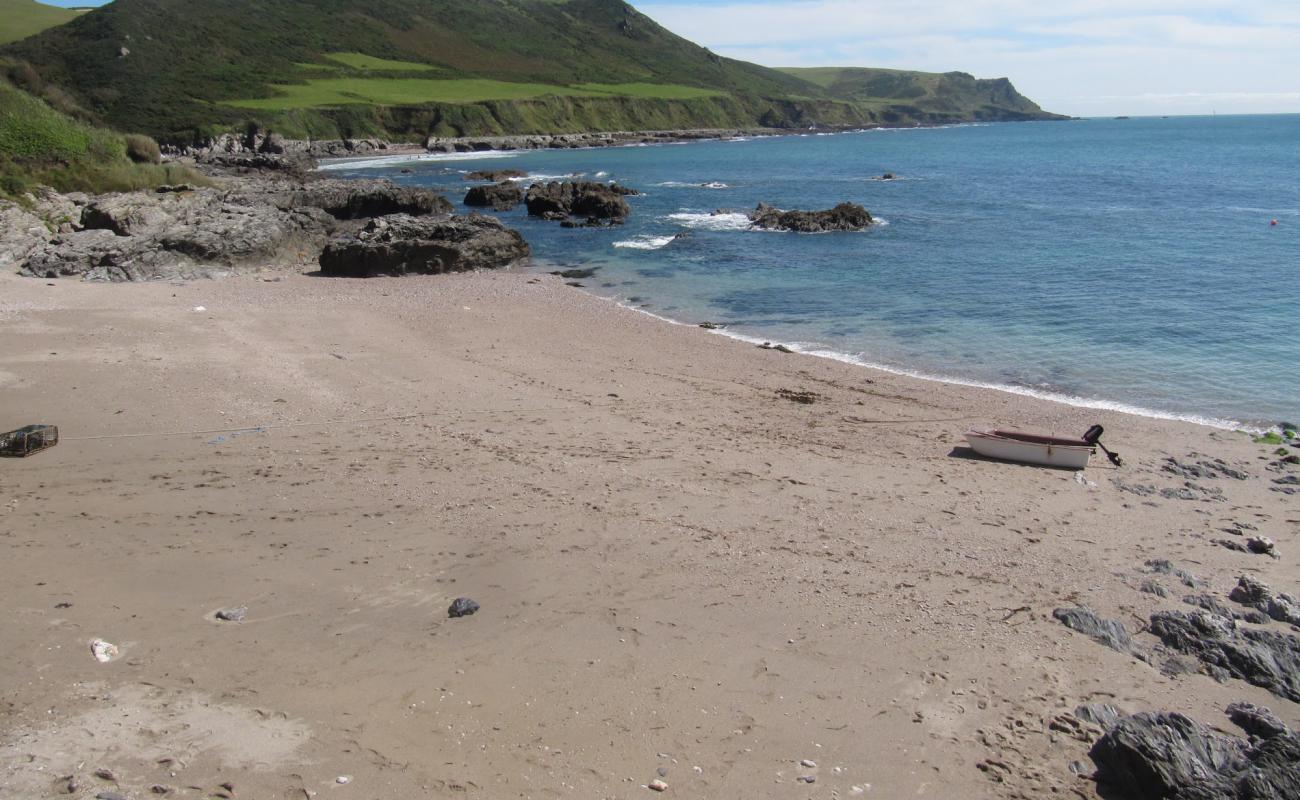 Photo of Lannacombe beach II with light sand &  pebble surface