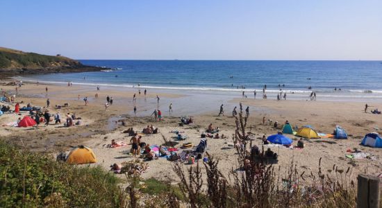 Porthcurnick beach