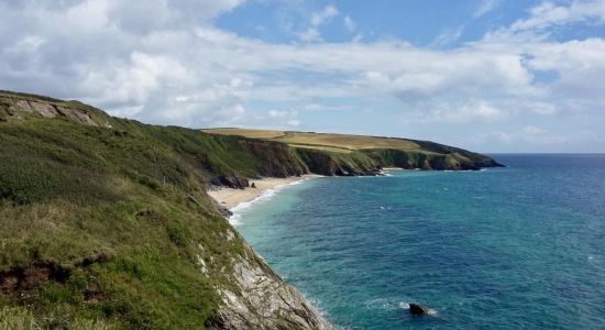 Porthbeor beach