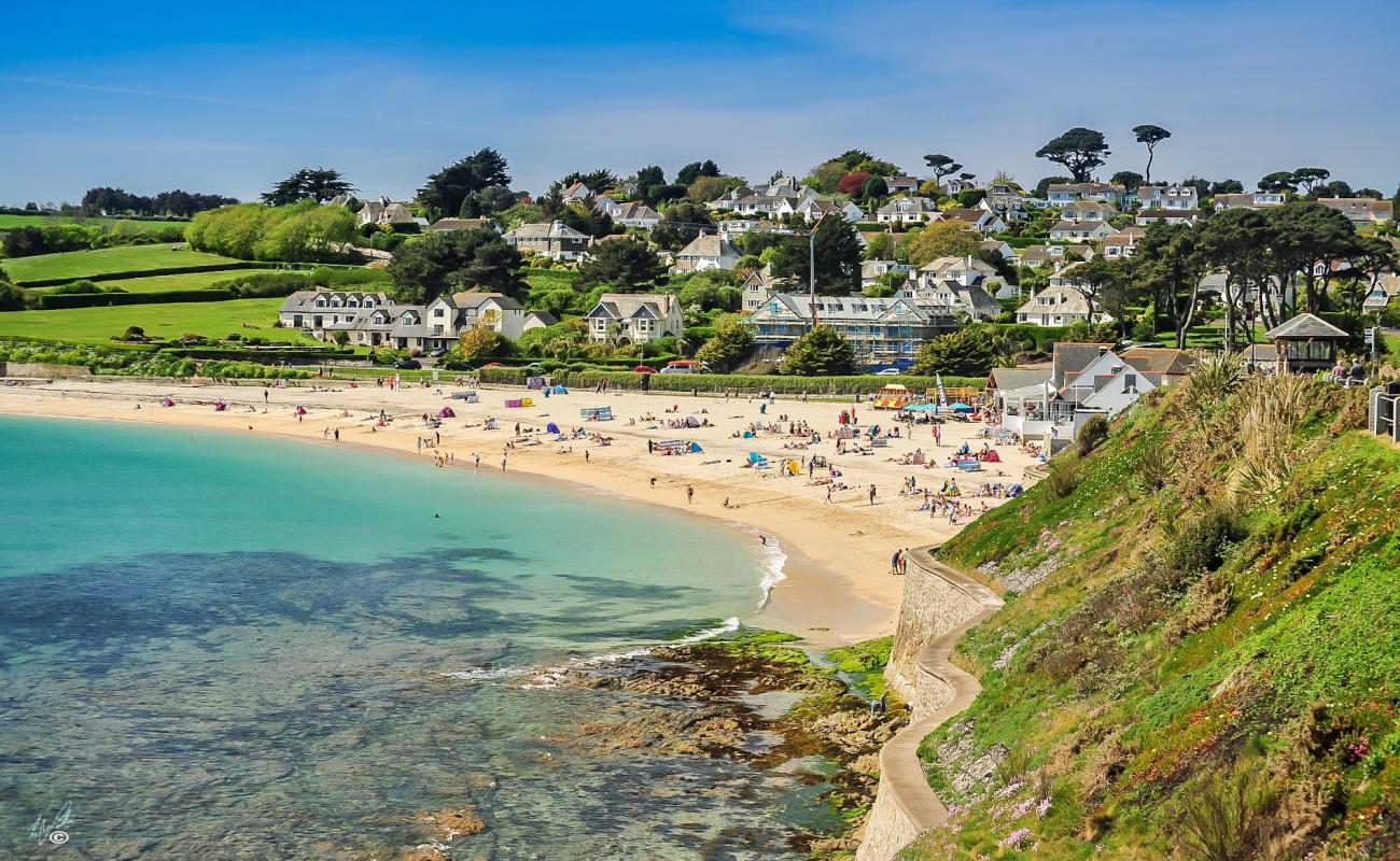 Photo of Gyllyngvase Beach with bright sand surface