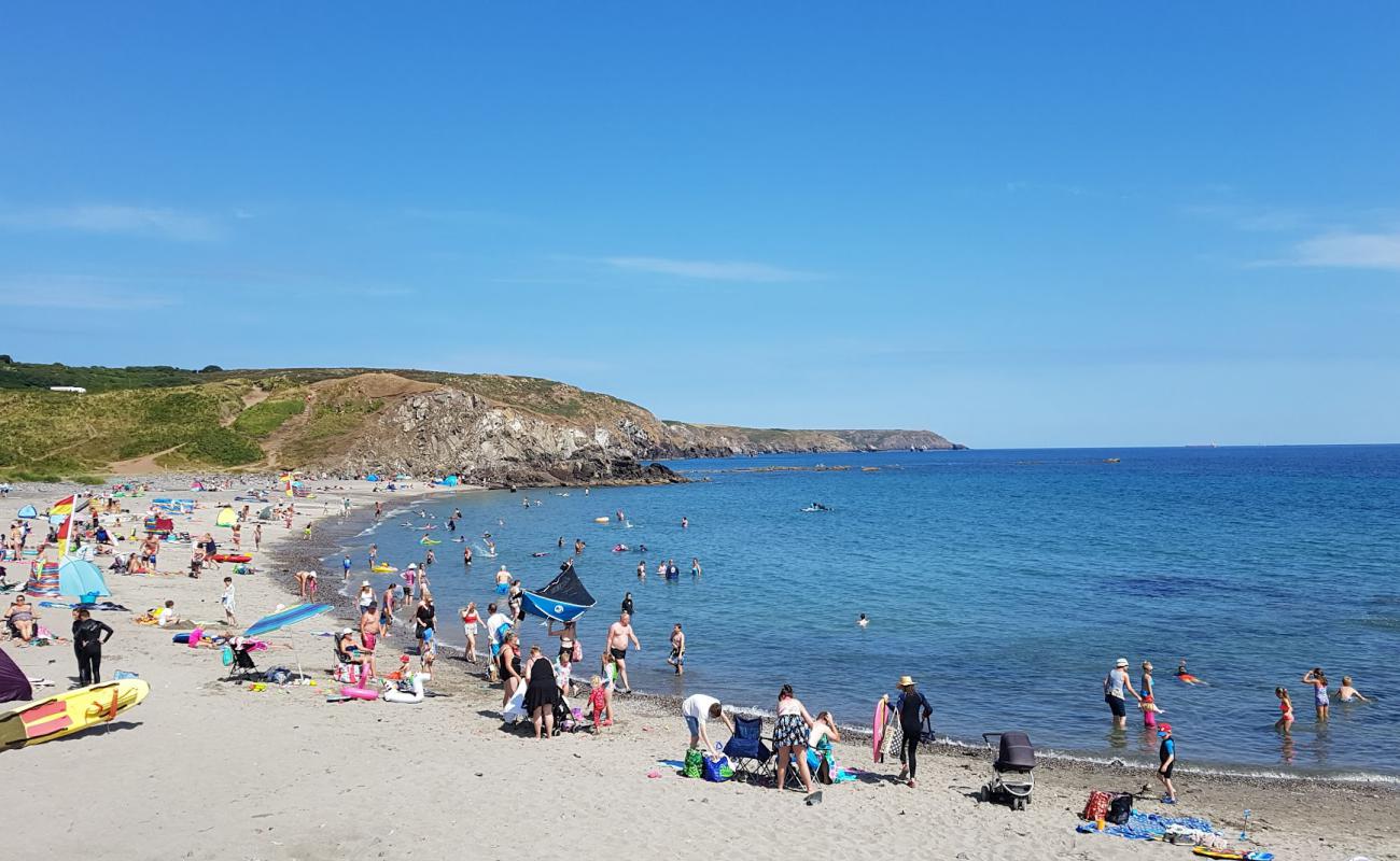 Photo of Kennack Sands with bright sand surface