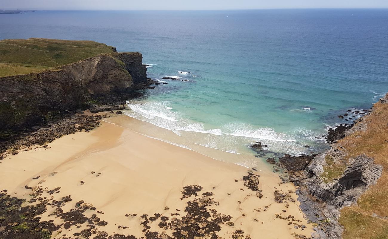 Photo of Beacon Cove with bright sand surface