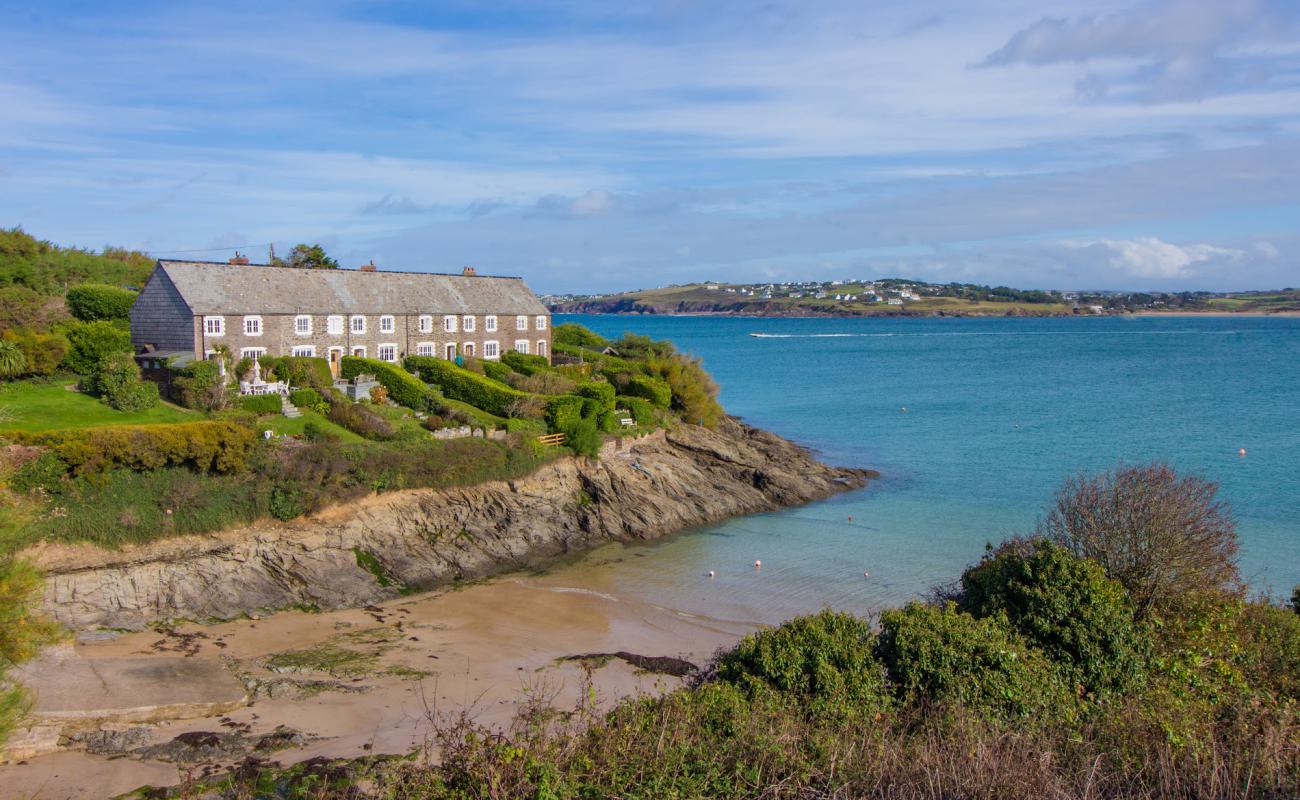 Photo of Hawker's Cove, Padstow with bright sand surface