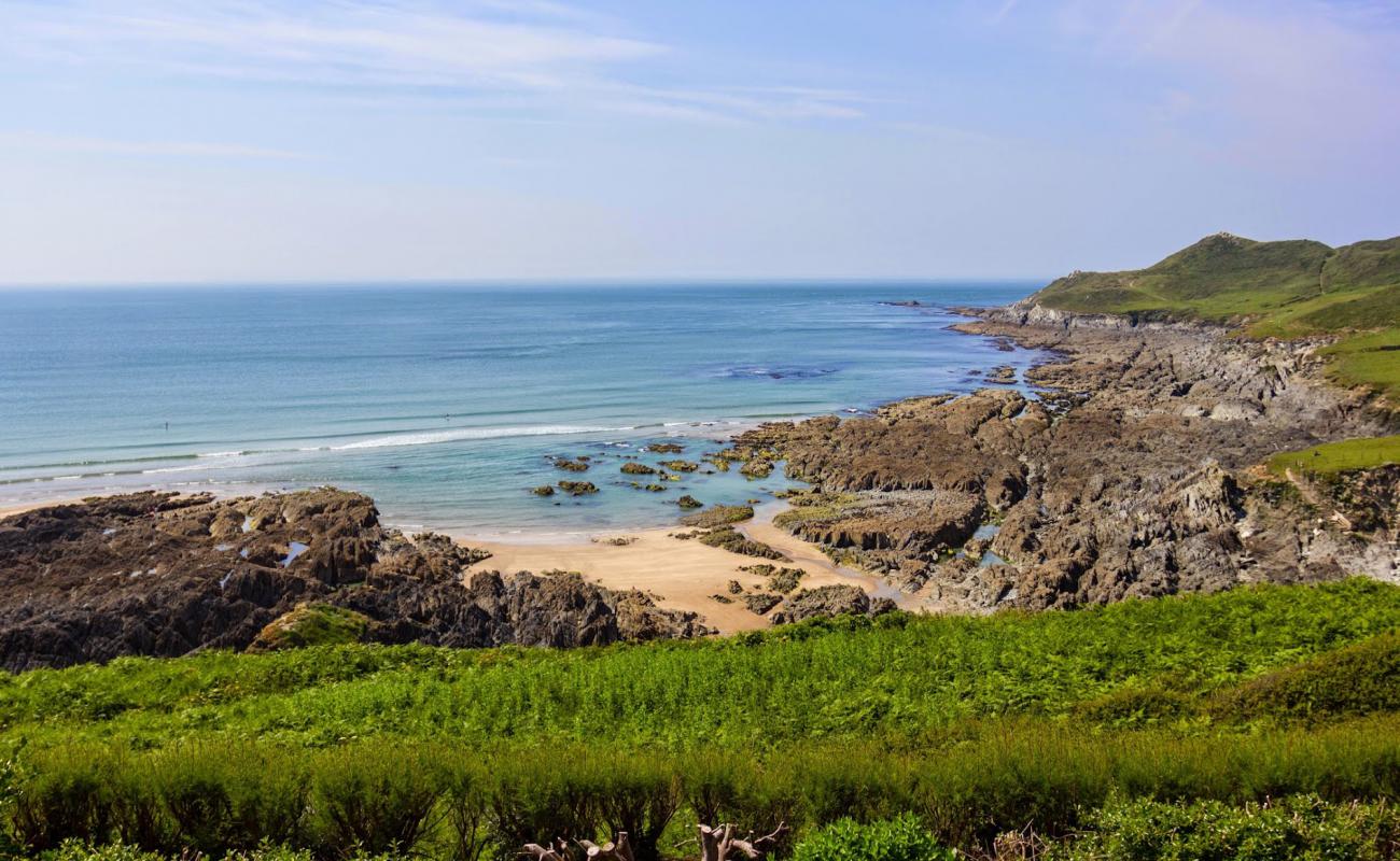 Photo of Grunta beach with bright sand surface