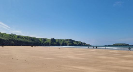 Rhossili bay beach