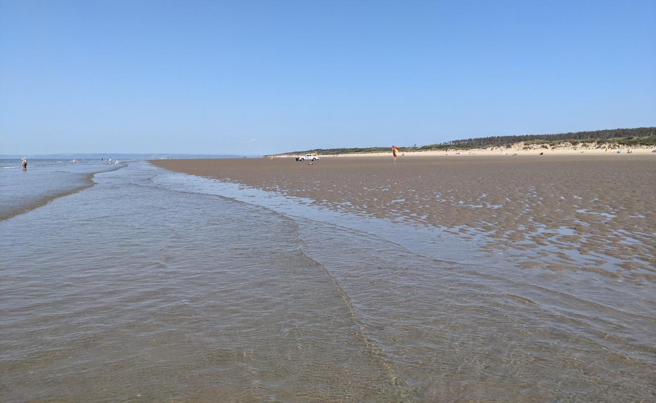 Photo of Pembrey Beach with bright sand surface