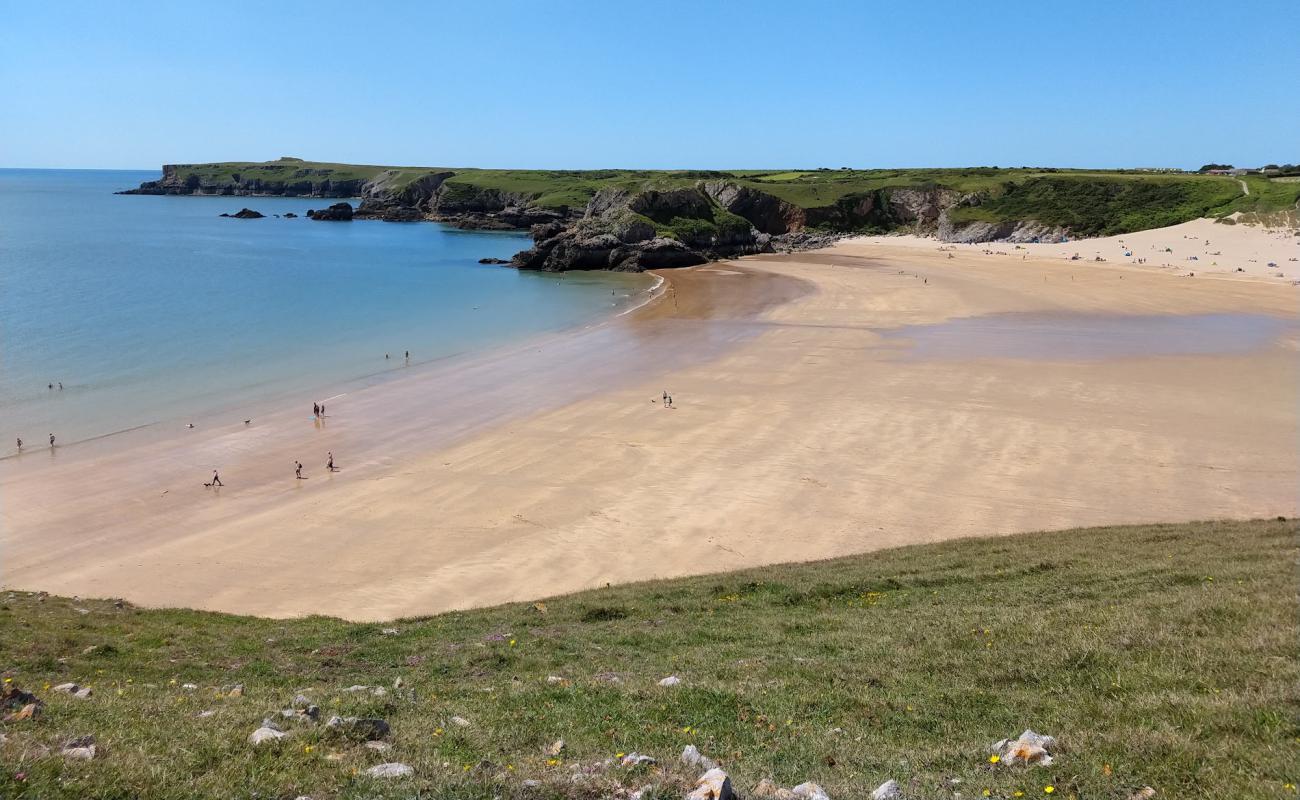 Photo of Broad Haven South with bright sand surface