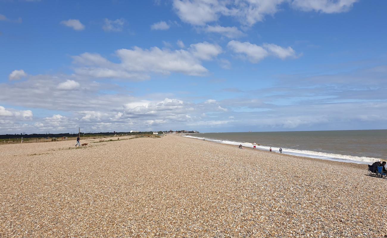 Photo of Aldeburgh beach with brown fine pebble surface