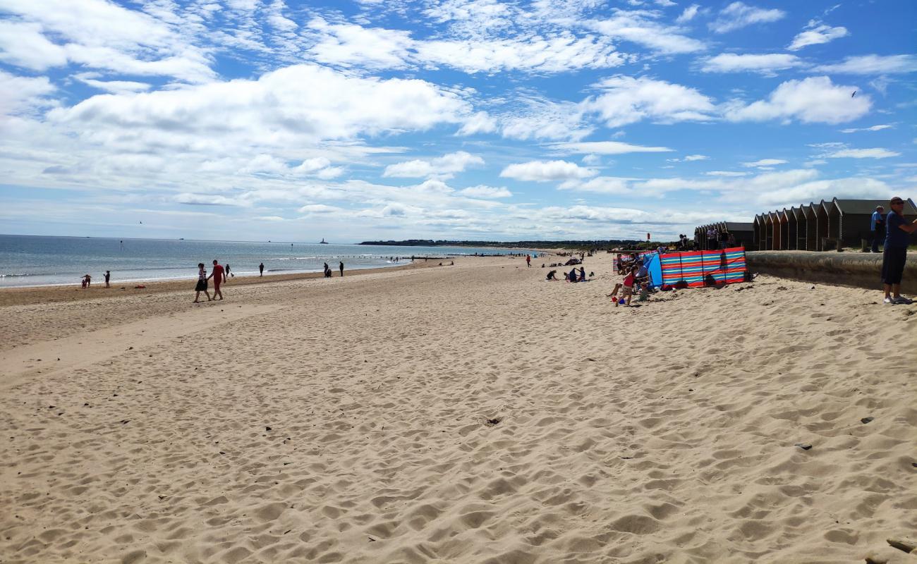 Photo of Blyth beach with bright sand surface