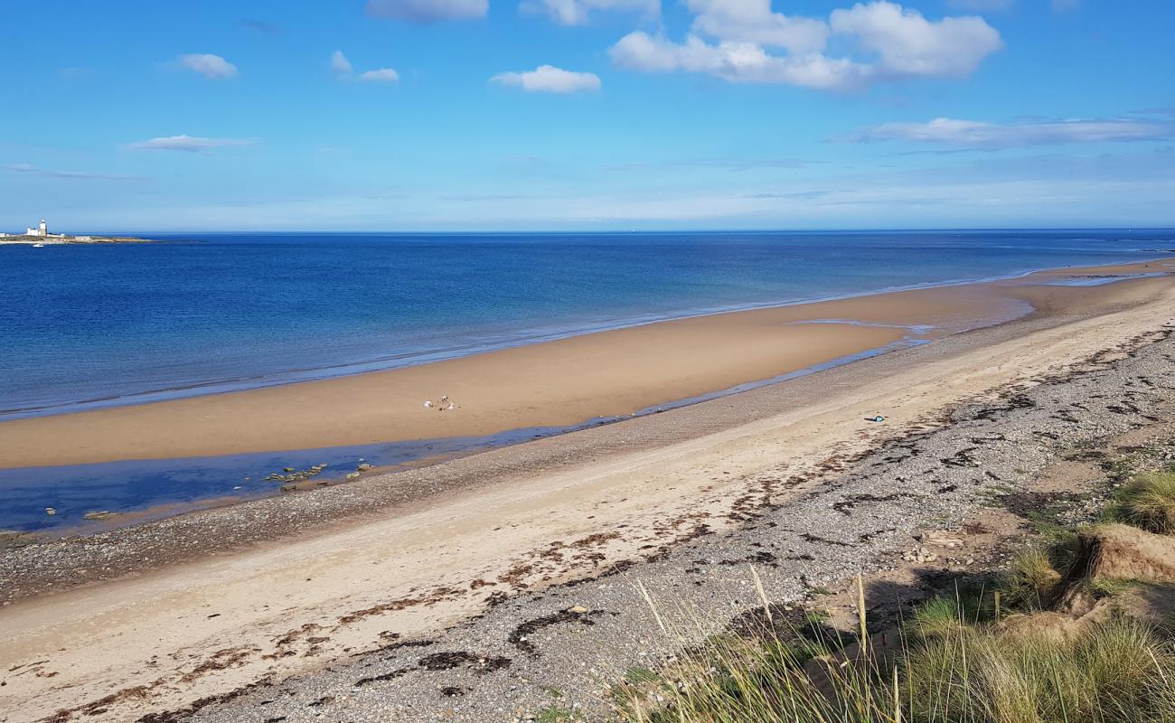 Photo of Low Hauxley beach with bright sand surface