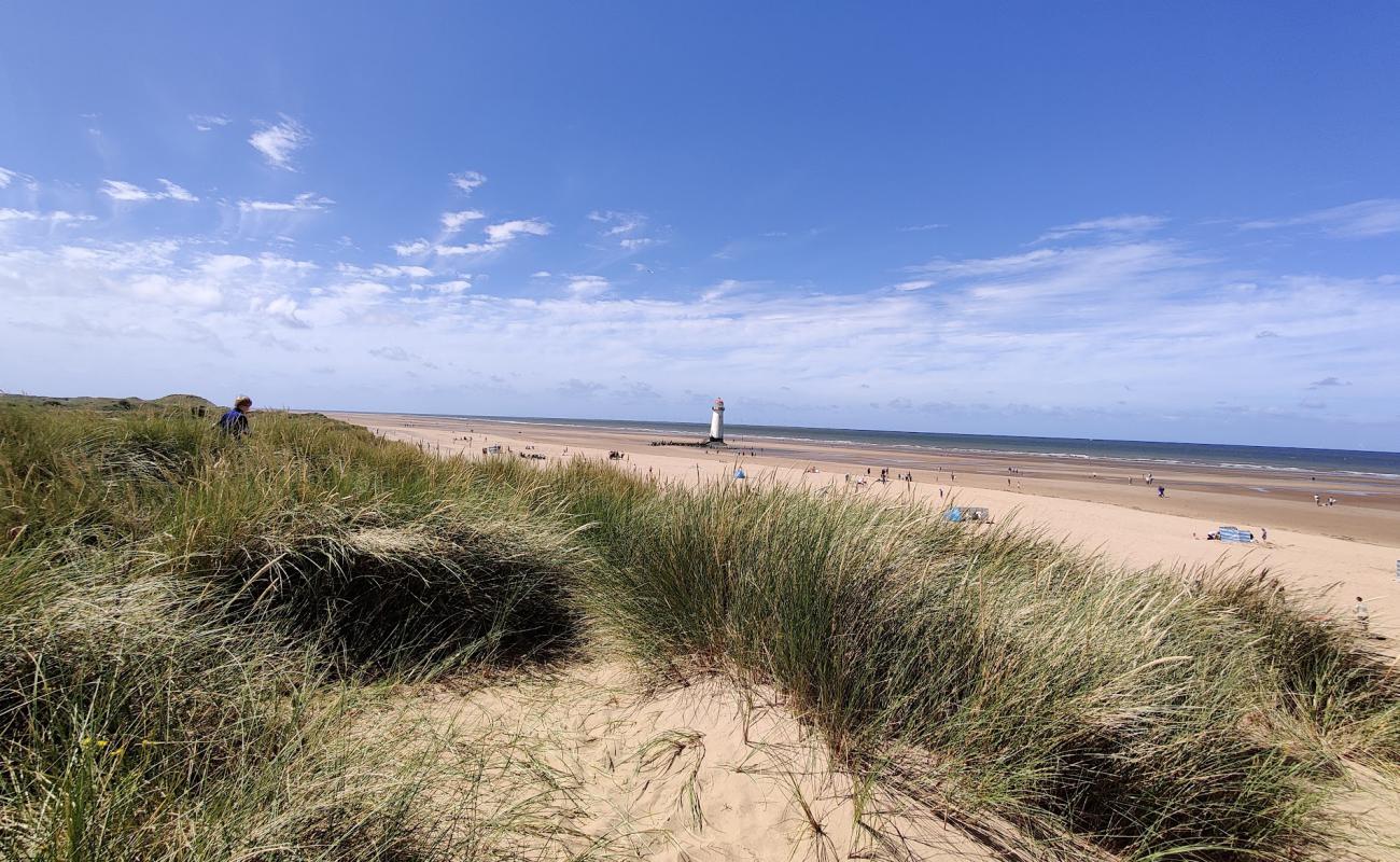 Photo of Talacre Beach with bright sand surface