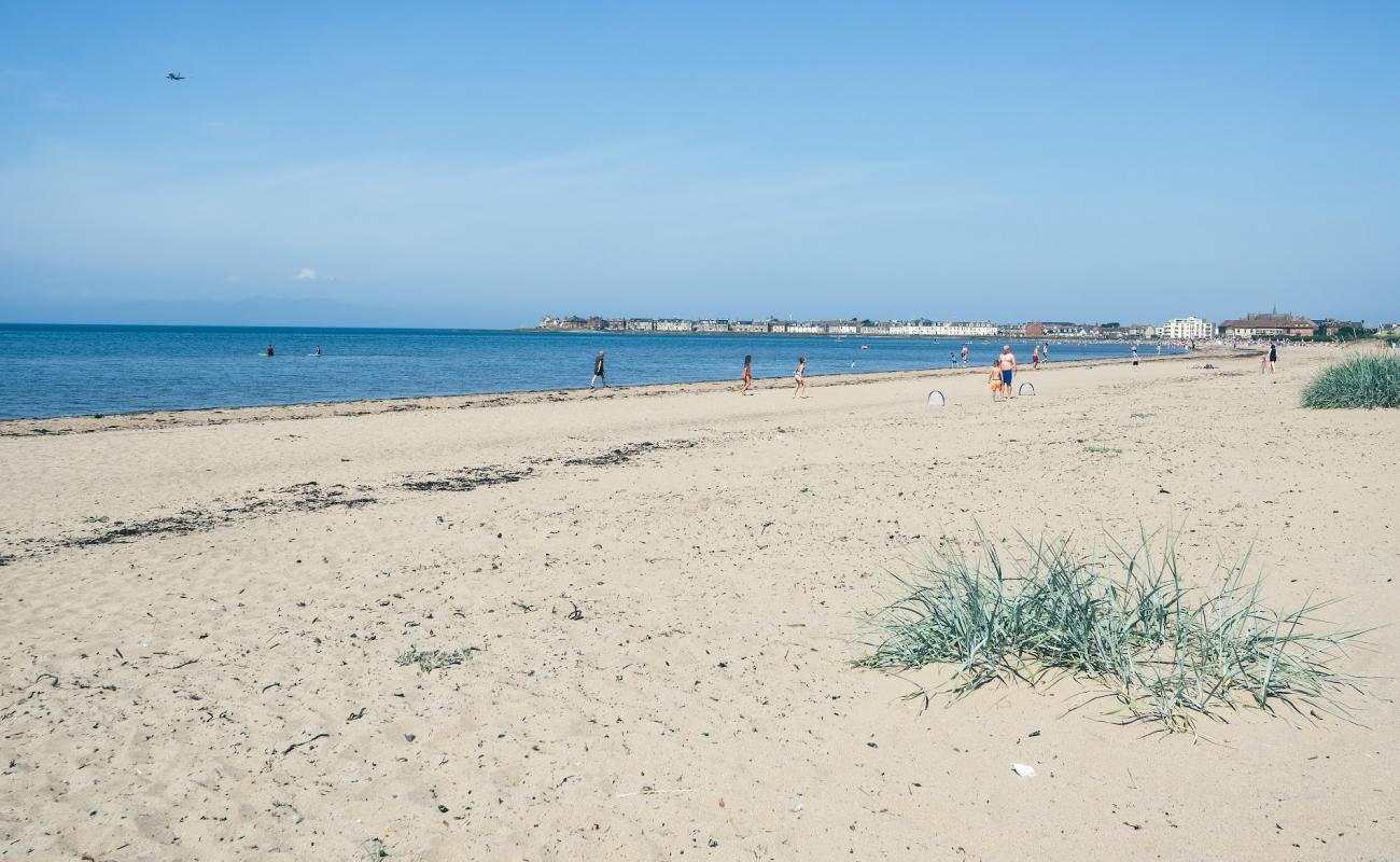 Photo of Troon Beach with bright sand surface