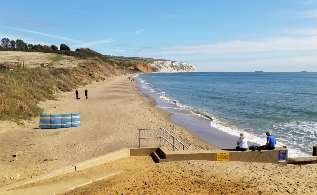 Photo of Yaverland Beach with bright sand surface