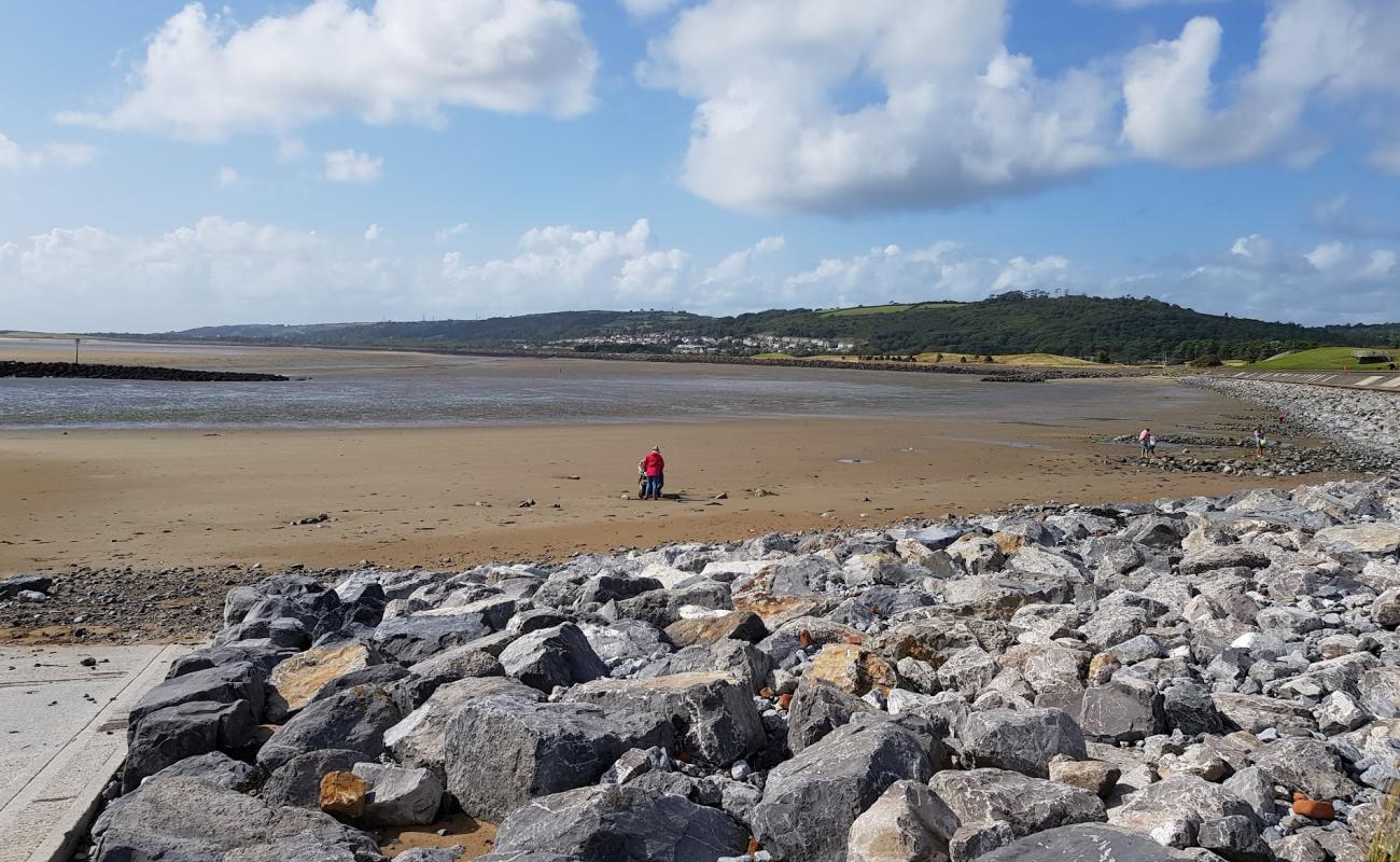 Photo of Llanelli Beach with bright sand surface