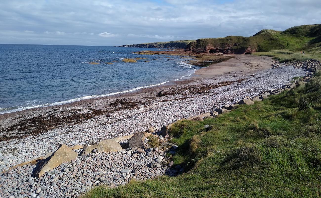 Photo of Aberdour Beach with gray pebble surface