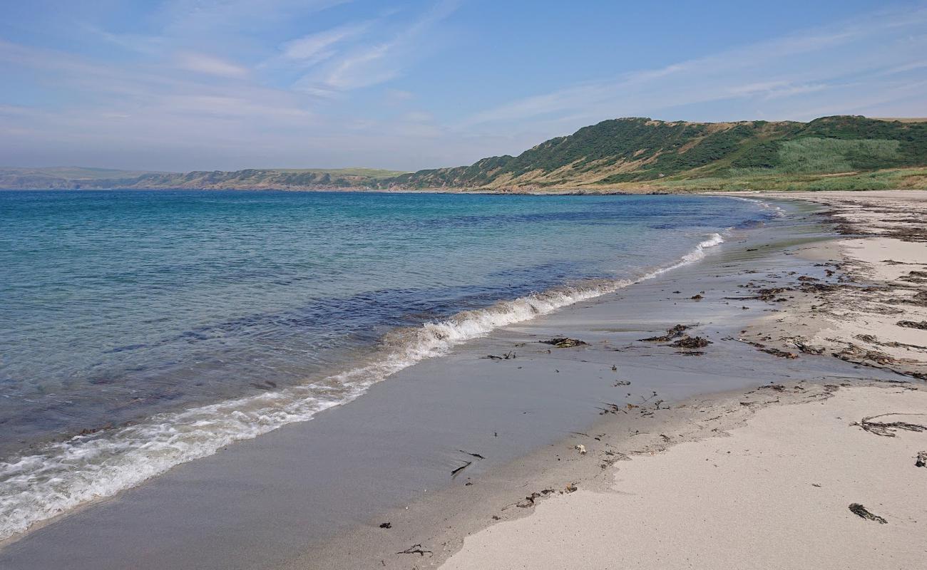 Photo of Ardwell Bay Beach with bright sand surface