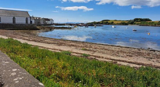 Isle Of Whithorn Harbour Beach