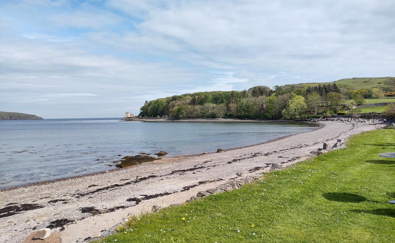 Photo of Balcary Bay Beach with gray pebble surface