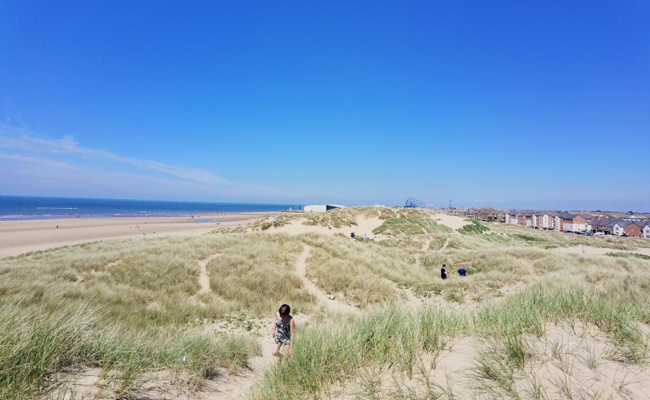 Photo of Fylde Sand Dunes Beach with bright sand surface