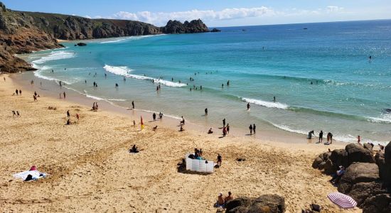 Porthcurno Beach