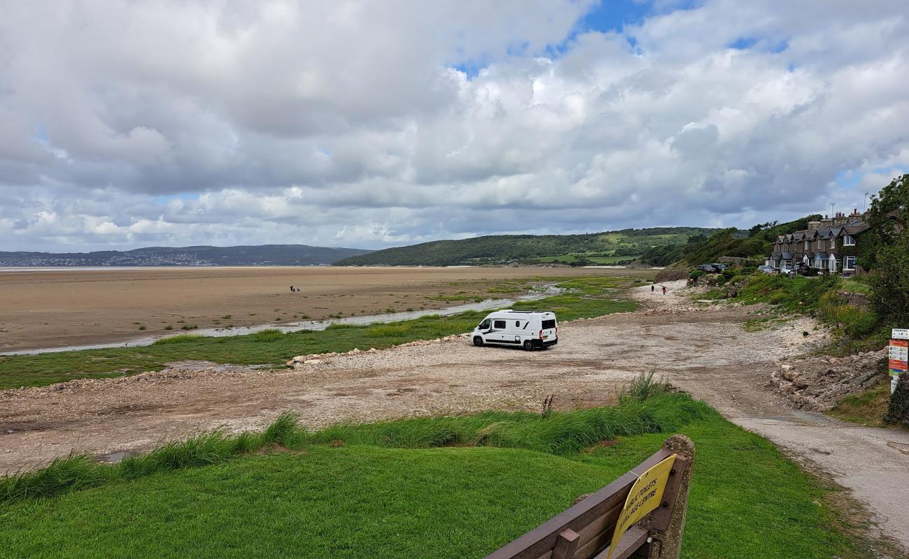 Photo of Silverdale Beach with gray sand &  pebble surface