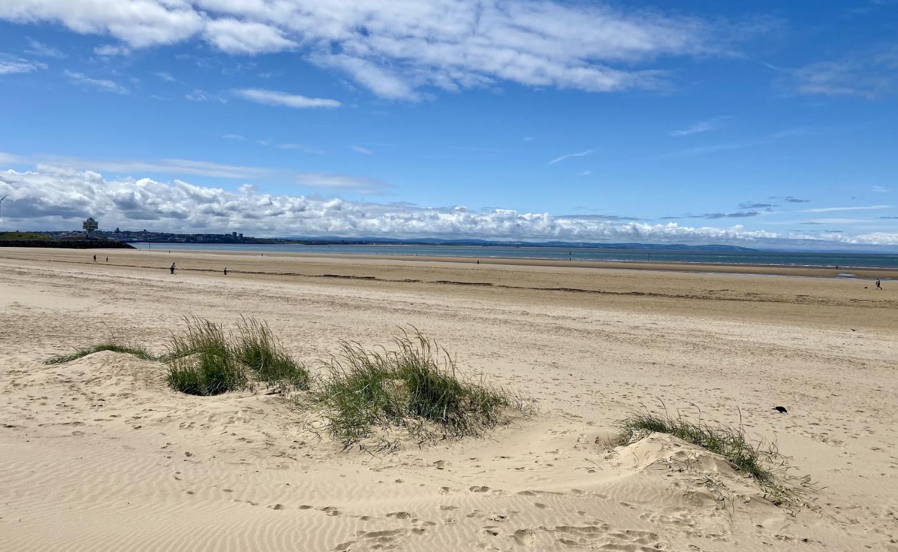 Photo of Crosby Beach with bright sand surface